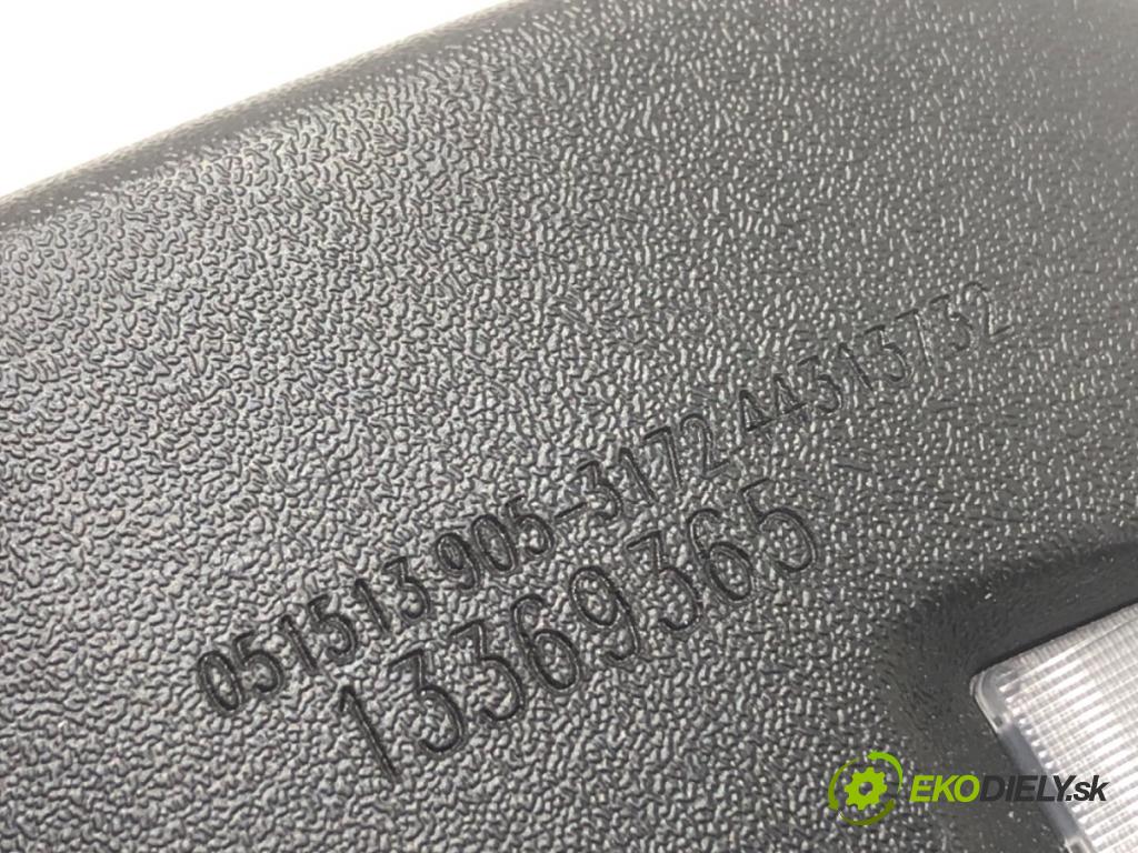 OPEL ZAFIRA C nadwozie wielkoprzestrzenne (MPV) 2013 96 kW 2.0 CDTi (75) 1956 zpětné zrcátko vnitřní 13369365 (Vnitřní zpětné zrcátko)