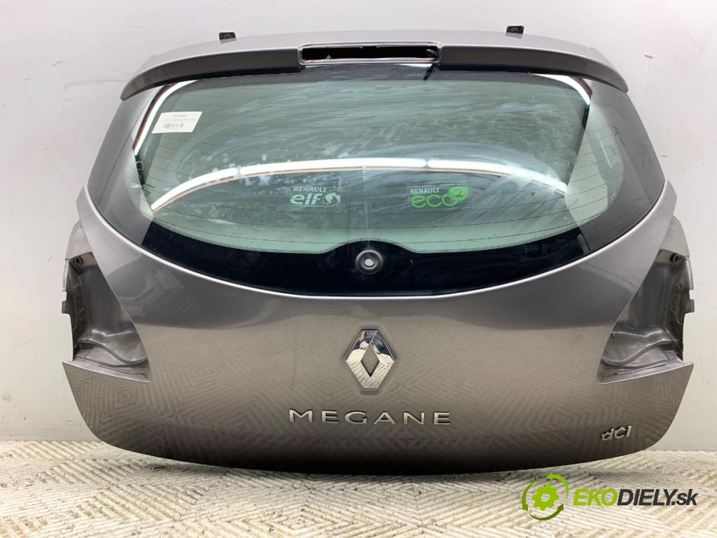 RENAULT MEGANE III liftback 2013 66 kW 1.5 dCi (BZ0C) 1461 kapota zadní část