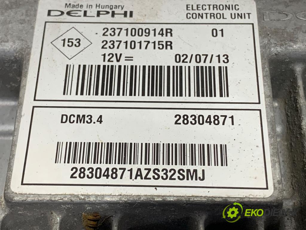 RENAULT MEGANE III liftback 2013 66 kW 1.5 dCi (BZ0C) 1461 riadiaca jednotka Motor 237100914R (Riadiaca jednotka)