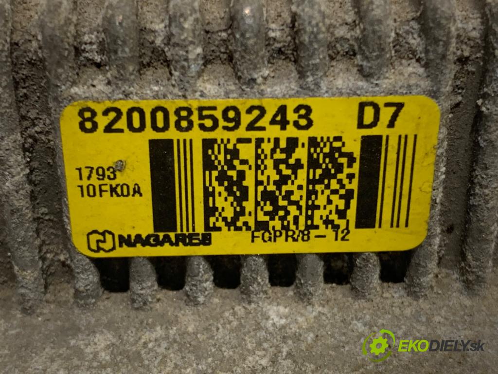 RENAULT MEGANE III liftback 2013 66 kW 1.5 dCi (BZ0C) 1461 relé sviečok žhavenia 8200859243 (Relé)