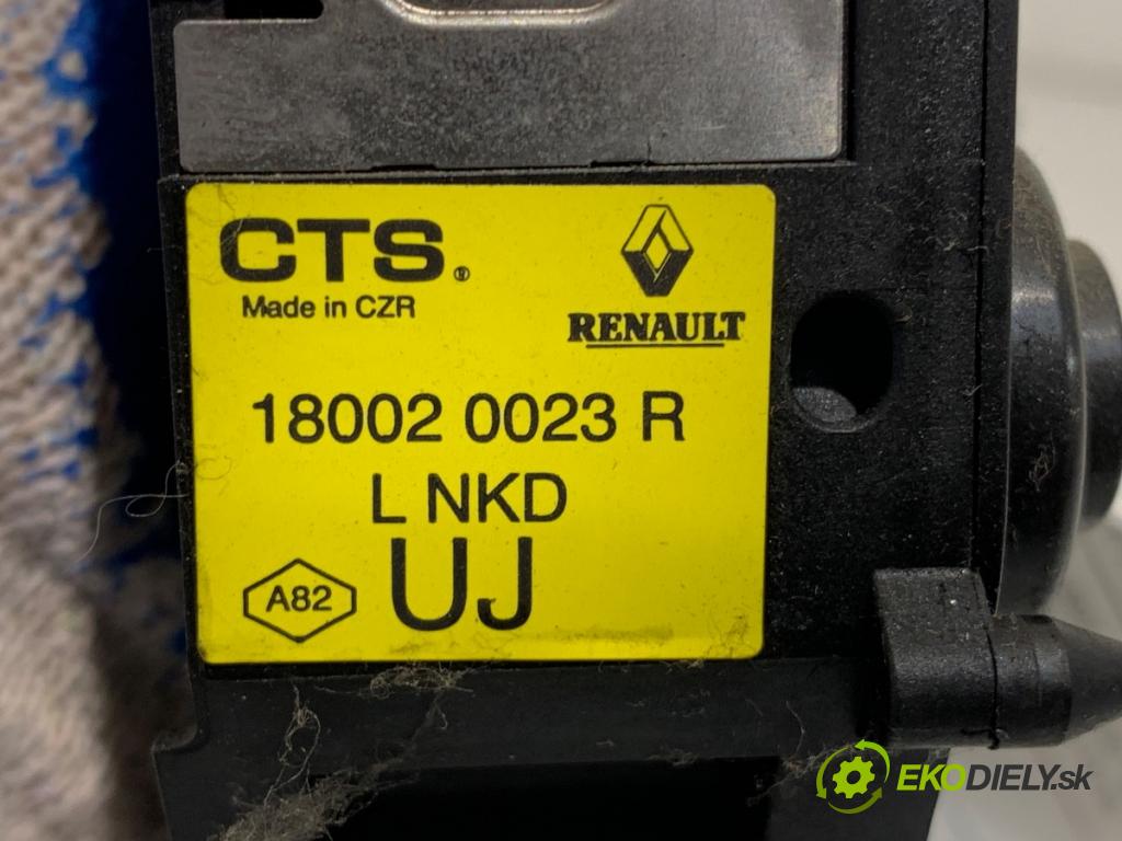 RENAULT MEGANE III liftback 2013 66 kW 1.5 dCi (BZ0C) 1461 Potenciometer plynu 180020023R (Potenciometer plynového pedálu)