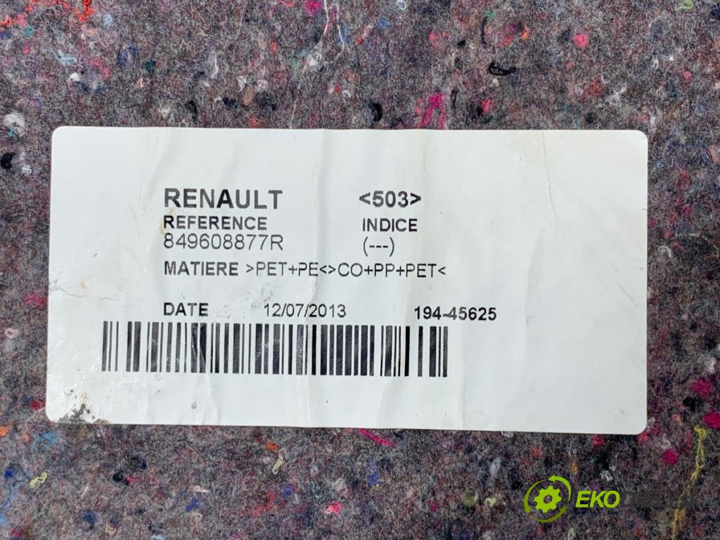 RENAULT MEGANE III liftback 2013 66 kW 1.5 dCi (BZ0C) 1461 KRYTINA: podlaha kufra 849608877R (Interiér ostatné)