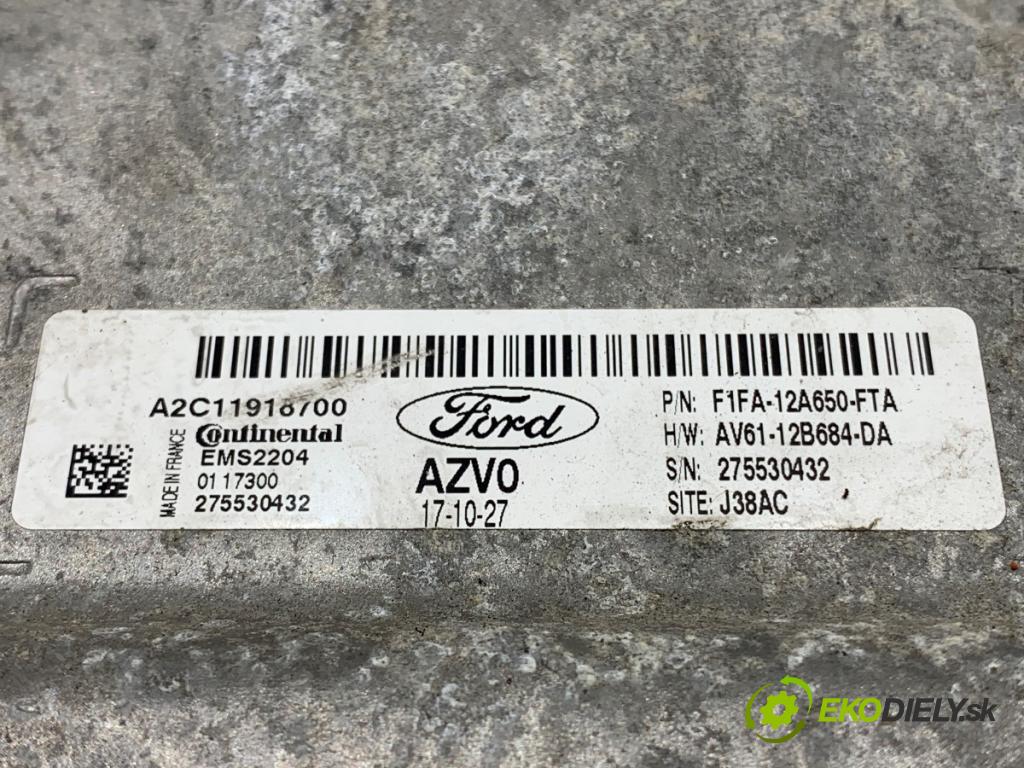 FORD FOCUS III liftback 2017 77 kW 1.6 Ti 1596 riadiaca jednotka Motor F1FA-12A650-FTA (Riadiaca jednotka)