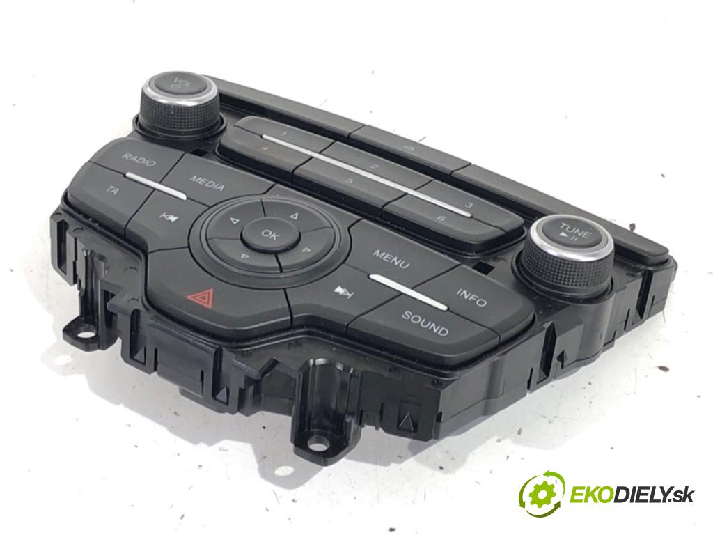FORD FOCUS III liftback 2017 77 kW 1.6 Ti 1596 Panel ovládania radia F1ET18K811AD (Prepínacie páčky pod volantom)