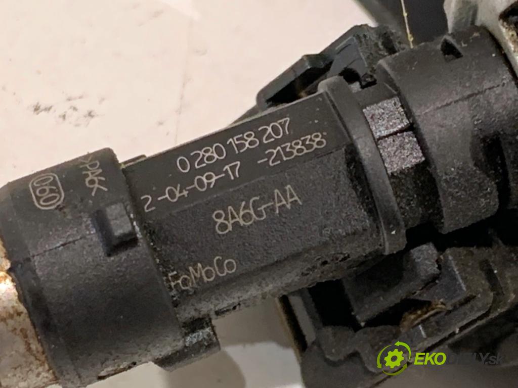 FORD FOCUS III liftback 2017 77 kW 1.6 Ti 1596 Lišta vstrekovacia 0280158207 (Vstrekovacia lišta)