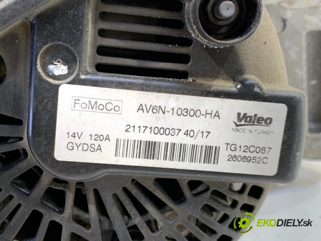 FORD FOCUS III liftback 2017 77 kW 1.6 Ti 1596 Alternátor AV6N-10300-HA (Alternátor)
