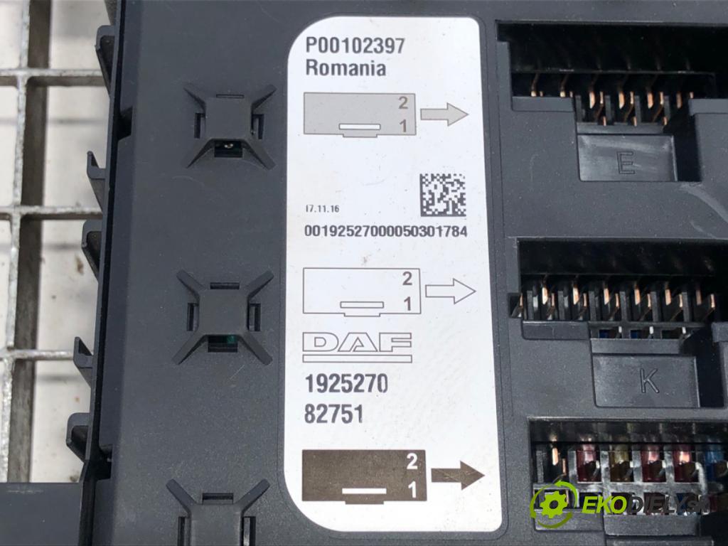 DAF XF Platforma / podwozie 2016 340 kW FA 460 340 kW [462 KM] olej napędowy 2012 - 2022 12900 Skrinka poistková 1925270 (Poistková skrinka)