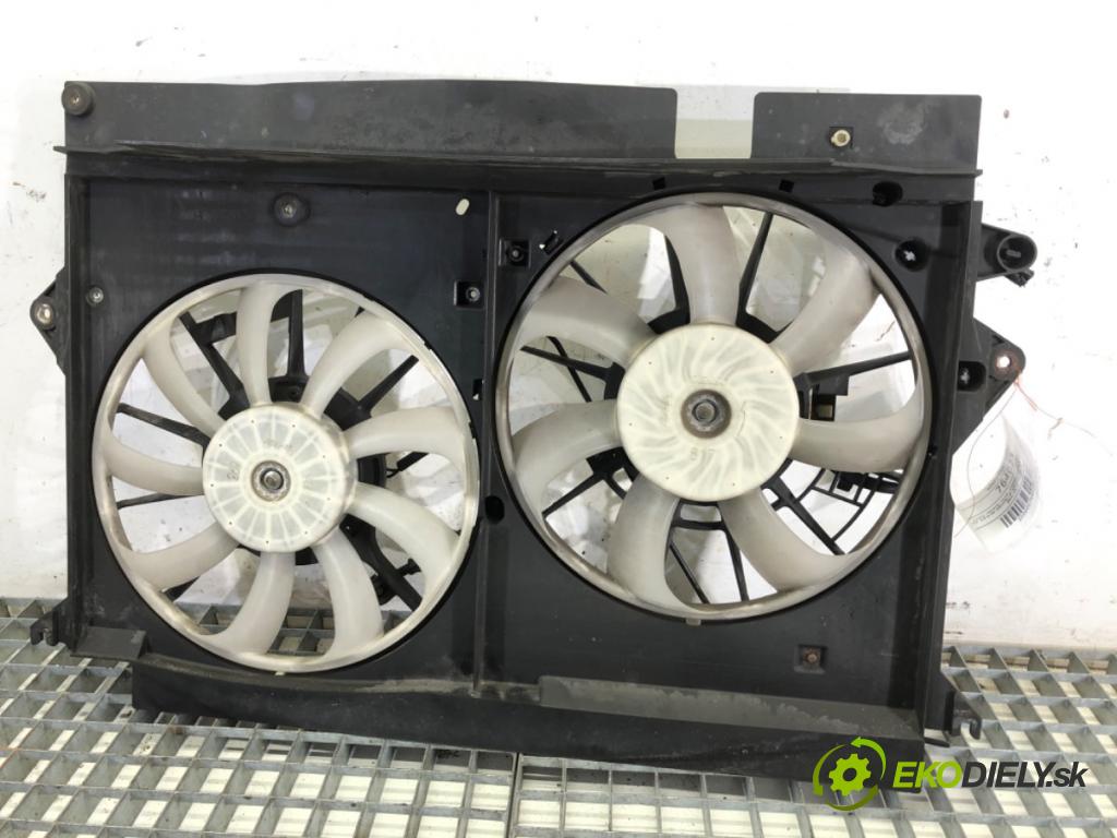 TOYOTA AVENSIS T27 Kombi 2014 91 kW 2.0 D-4D (ADT270_) 1998 ventilátor chladiče 16363-0R030 (Ventilátor)