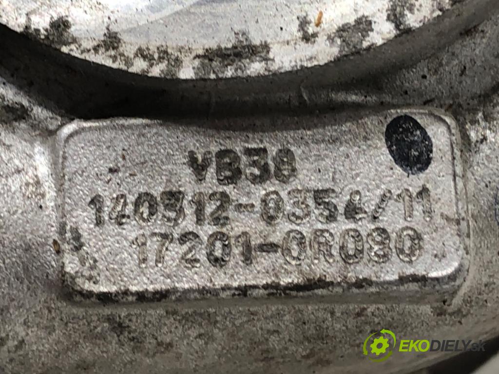 TOYOTA AVENSIS T27 Kombi 2014 91 kW 2.0 D-4D (ADT270_) 1998 turbo 17201-0R080 (Kompletní turbodmychadlo)