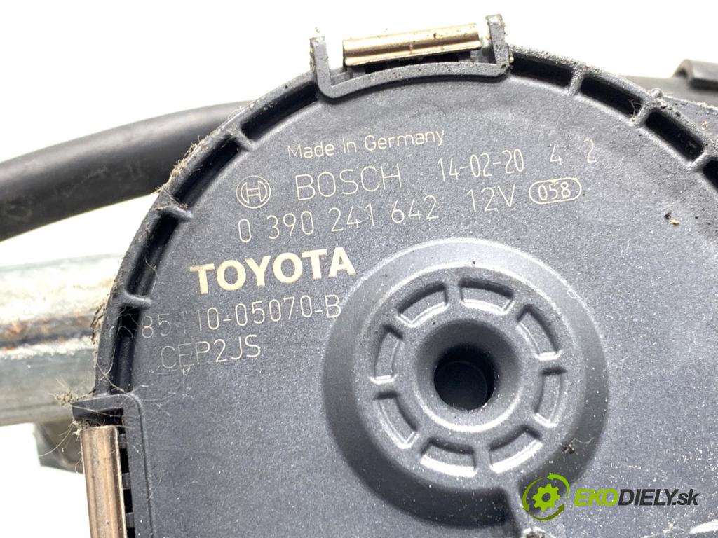 TOYOTA AVENSIS T27 Kombi 2014 91 kW 2.0 D-4D (ADT270_) 1998 Mechanizmus stieračov predný 85110-05070-B (Motorček stieračov predný)