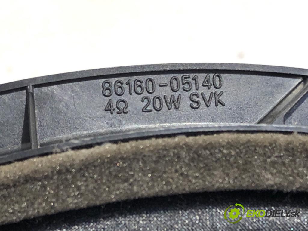 TOYOTA AVENSIS T27 Kombi 2014 91 kW 2.0 D-4D (ADT270_) 1998 reproduktory 86160-05140 86160-0D370