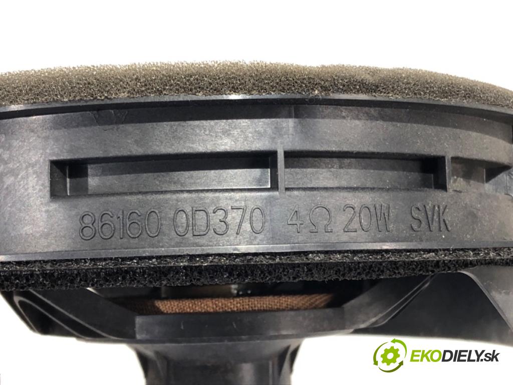 TOYOTA AVENSIS T27 Kombi 2014 91 kW 2.0 D-4D (ADT270_) 1998 reproduktory 86160-05140 86160-0D370