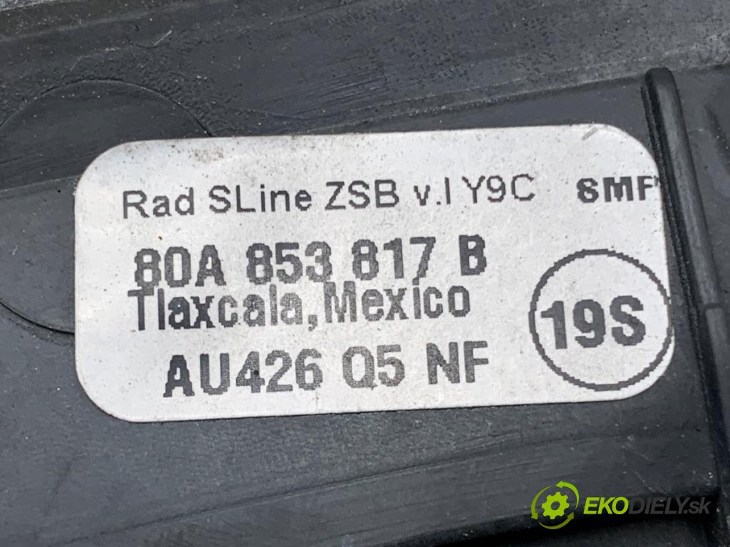 AUDI Q5 FY SUV 2018 140 kW 40 TDI quattro 1968 Lišta blatníka zad ľavá strana 80A853817B (Lišta)