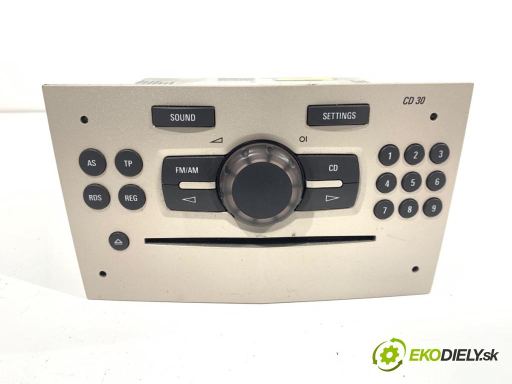 OPEL CORSA D liftback 2009 59 kW 1.2 (L08, L68) 1229 RADIO 13289917 (Audio zariadenie)