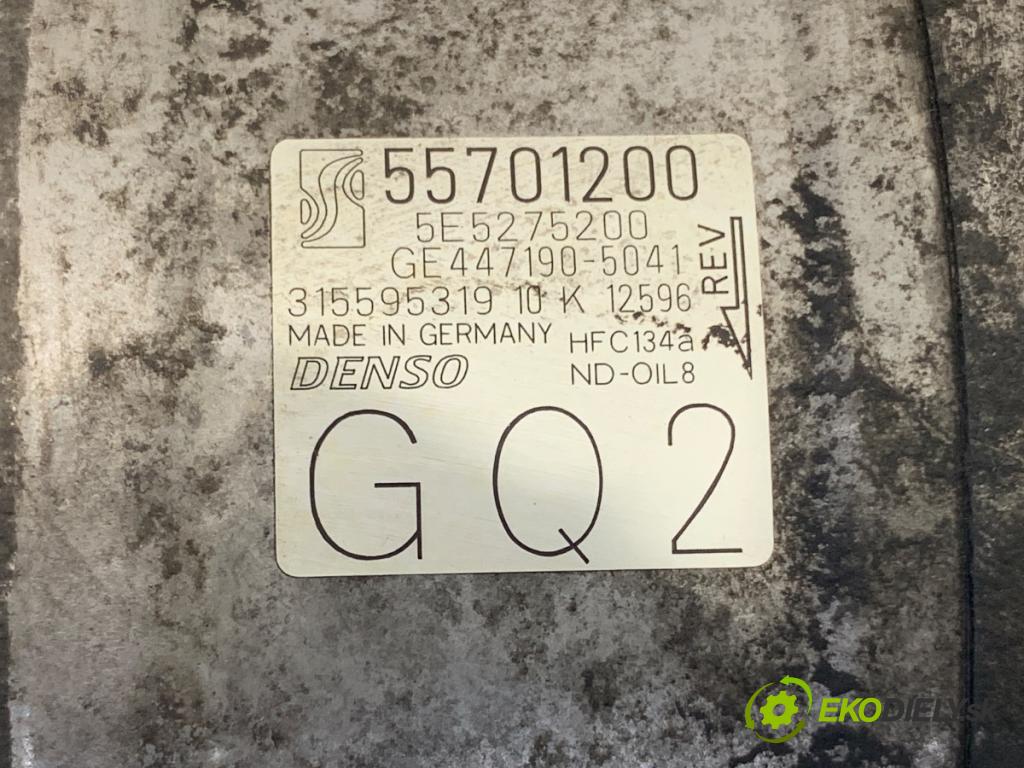 OPEL CORSA D liftback 2009 59 kW 1.2 (L08, L68) 1229 Kompresor klimatizácie 55701200 (Kompresor klimatizácie)