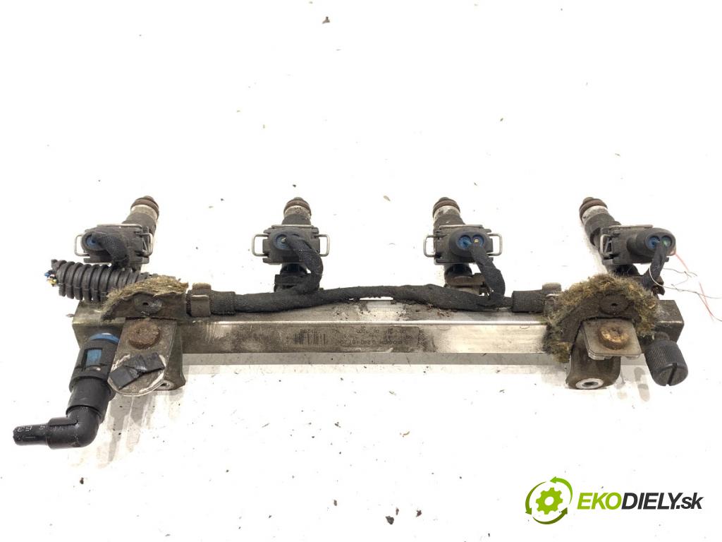 OPEL CORSA D liftback 2009 59 kW 1.2 (L08, L68) 1229 Lišta vstrekovacia 0280158501 (Vstrekovacia lišta)