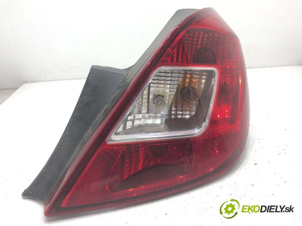 OPEL CORSA D liftback 2009 59 kW 1.2 (L08, L68) 1229 světlo pravý zadní část 13269051