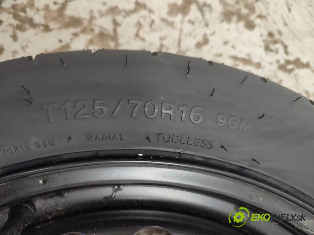 --- --- kolo dojezdové 16 125/70 5X108 63,3