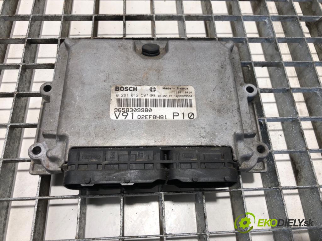 CITROEN JUMPER II  2006 66 kW 2.0 HDi 66kW [90 KM] olej napędowy 2002 - 2022 1997 riadiaca jednotka Motor 9658309980 (Riadiaca jednotka)