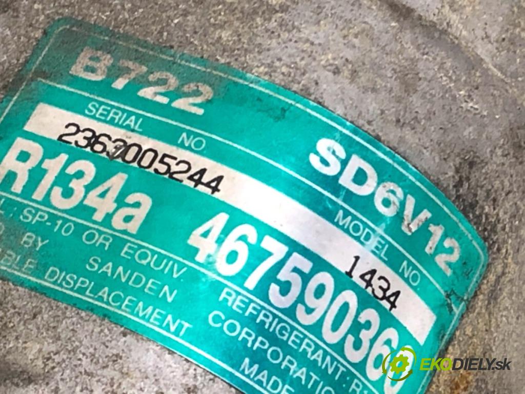 FIAT STILO liftback 2002 125 kW 2.4 20V (192_XD1A, 192AXD12) 2446 Kompresor klimatizácie 2363005244 (Kompresor klimatizácie)