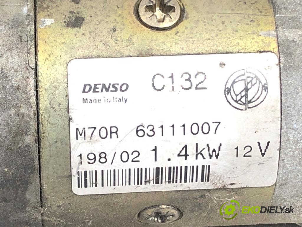 FIAT STILO liftback 2002 125 kW 2.4 20V (192_XD1A, 192AXD12) 2446 Štartér M70R63111007 (Štartér)