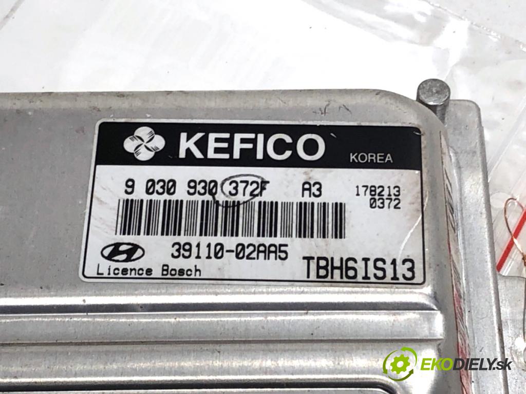 HYUNDAI GETZ liftback 2007 49 kW 1.1 1086 riadiaca jednotka Motor 39110-02AA5 (Riadiaca jednotka)