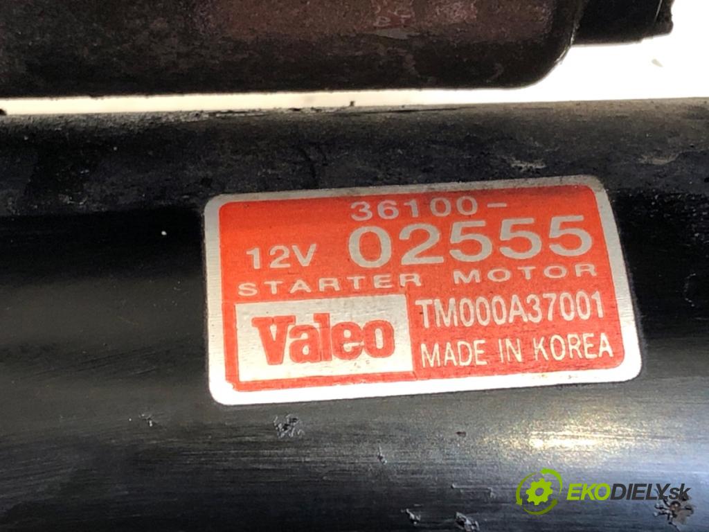 HYUNDAI GETZ liftback 2007 49 kW 1.1 1086 Štartér 36100-02555 (Štartér)