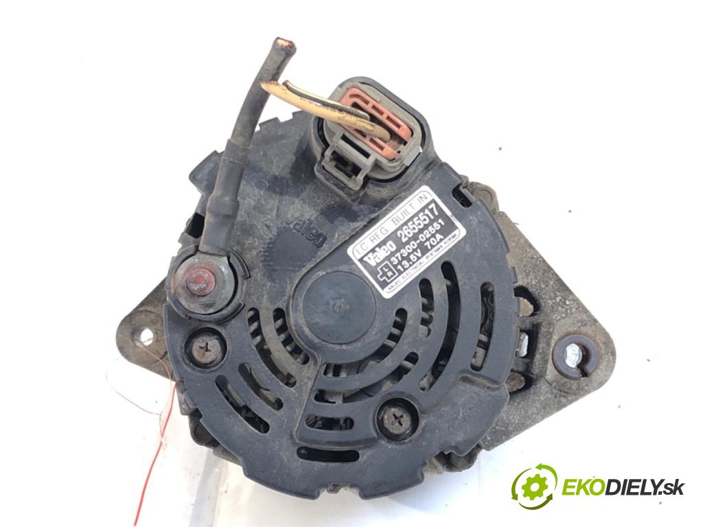 HYUNDAI GETZ liftback 2007 49 kW 1.1 1086 Alternátor 37300-02551 (Alternátor)