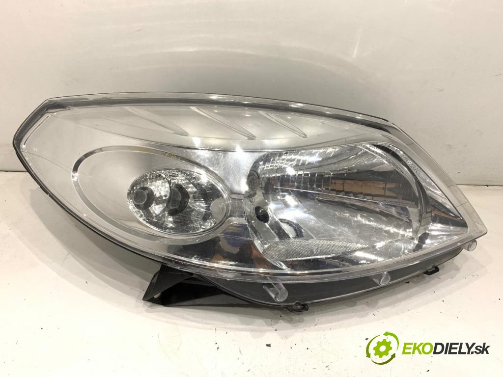DACIA SANDERO liftback 2008 64 kW 1.6 (BS0R, BS0D, BS0B, BS0F, BS0H) 1598 Svetlomet pravy predný 