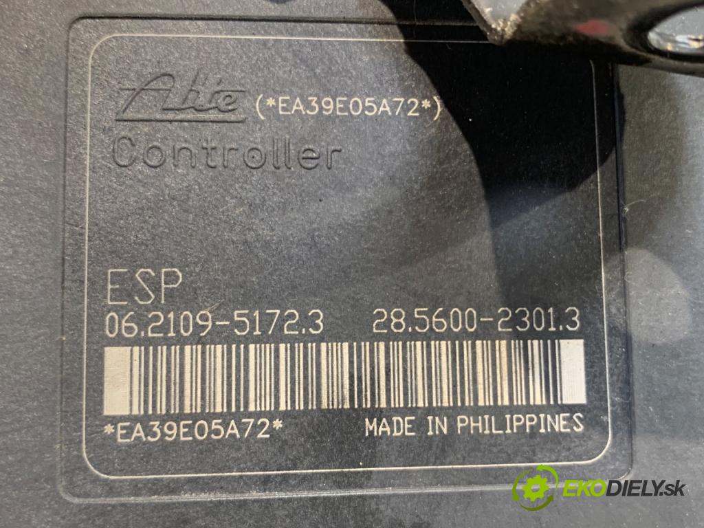 SUZUKI SPLASH liftback 2010 63 kW 1.2 (A5B 412) 1242 Pumpa ABS 06.2109-5172.3 (Pumpa ABS)