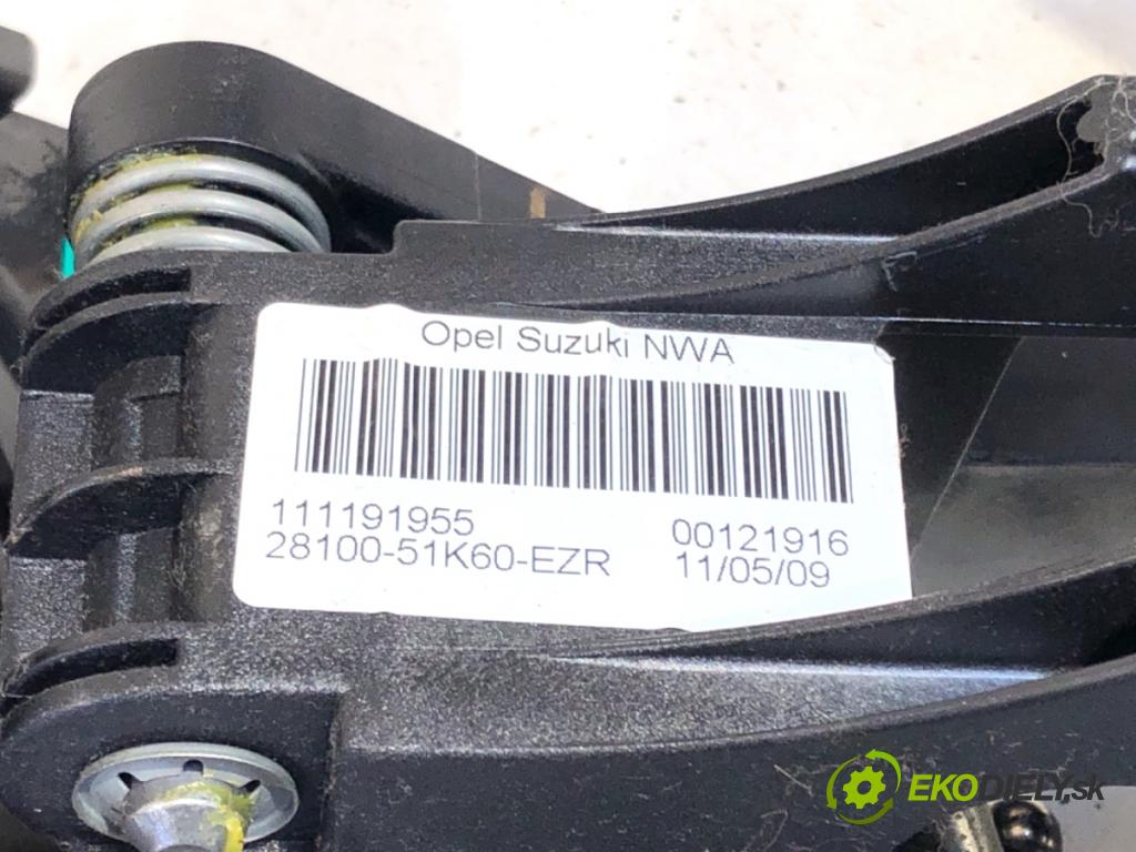 SUZUKI SPLASH liftback 2010 63 kW 1.2 (A5B 412) 1242 Kulisa  (Rýchlostná páka (kulisa))