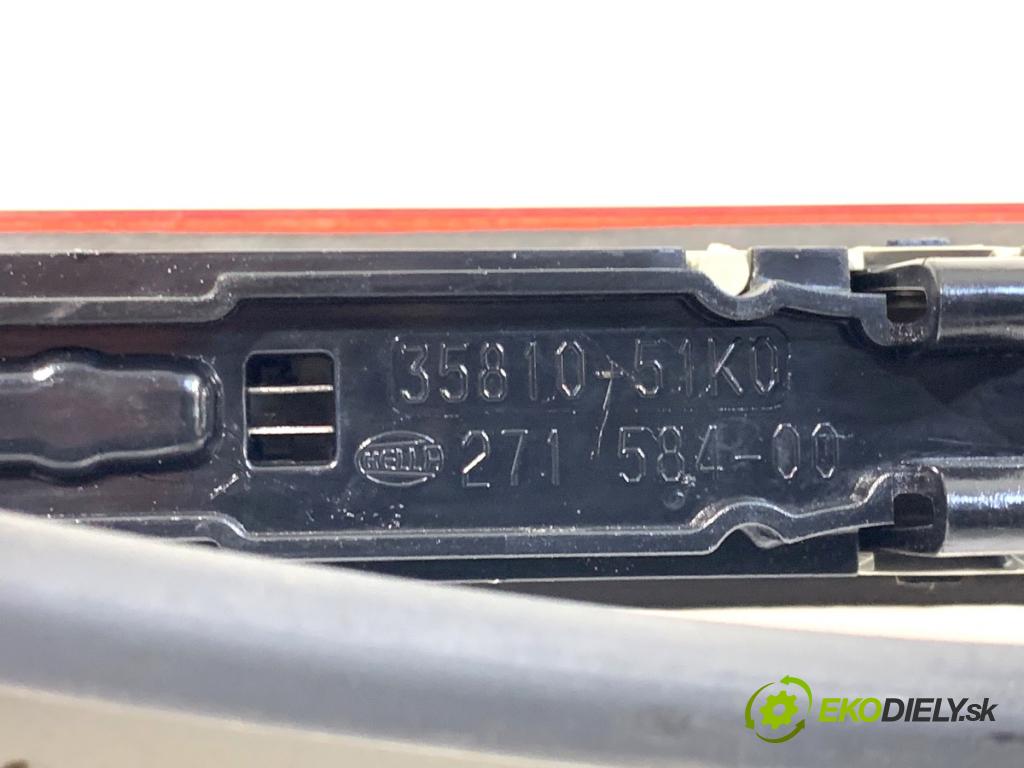 SUZUKI SPLASH liftback 2010 63 kW 1.2 (A5B 412) 1242 světlo brzdových světel 35810-51K0