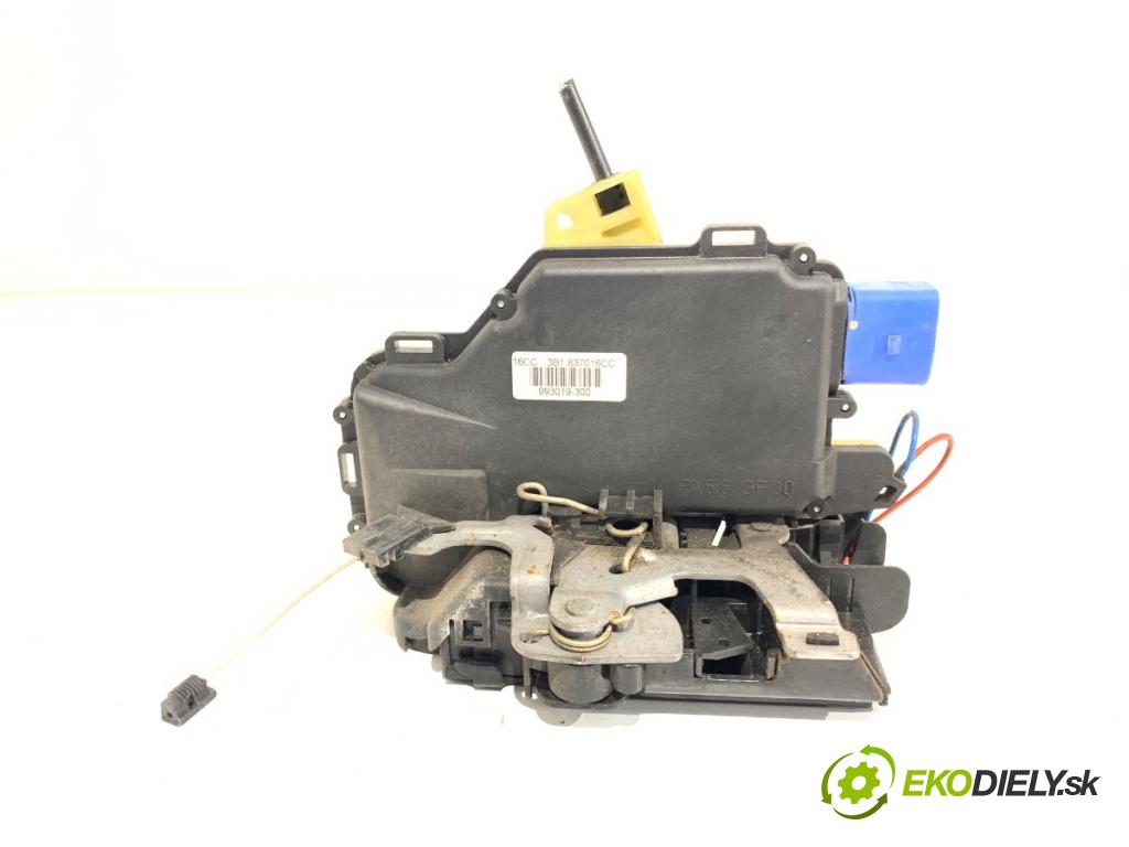 SEAT IBIZA III liftback 2008 63 kW 1.4 16V 1390 zámok dveře pravý přední část 3B1837016CC