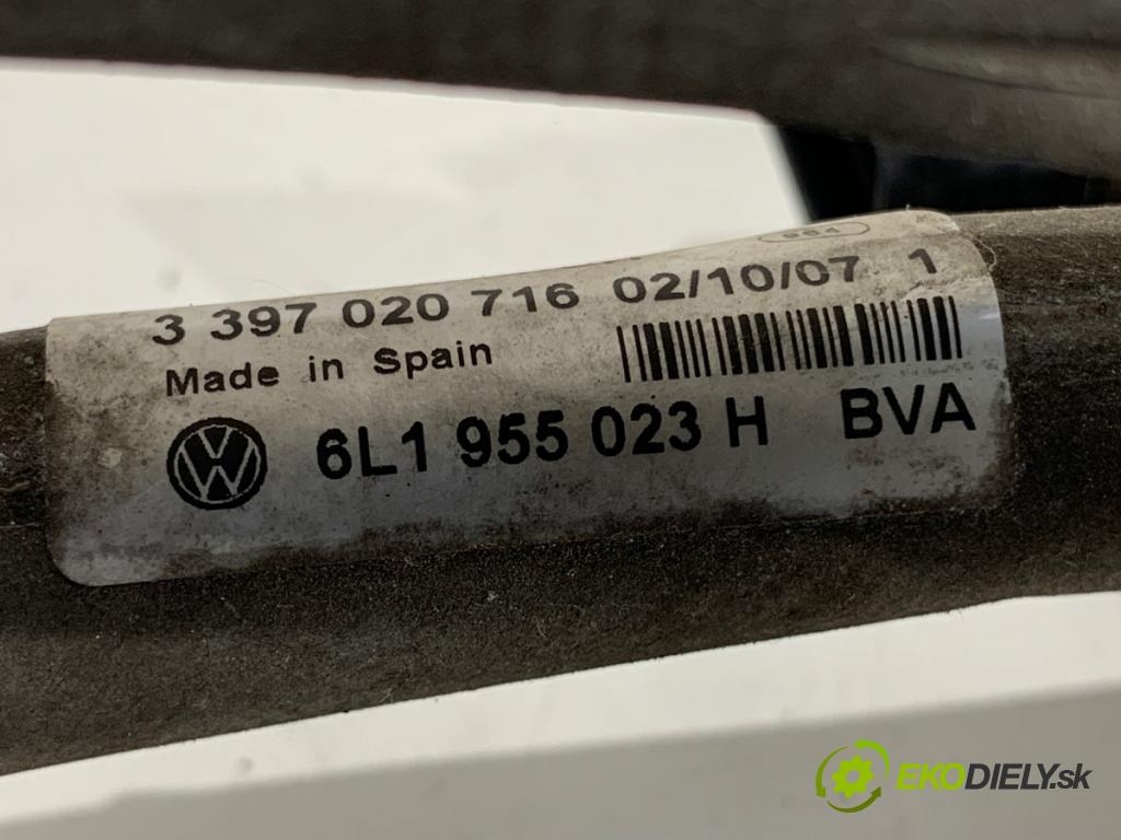 SEAT IBIZA III liftback 2008 63 kW 1.4 16V 1390 Mechanizmus stieračov predný 6Q2955119A (Motorček stieračov predný)