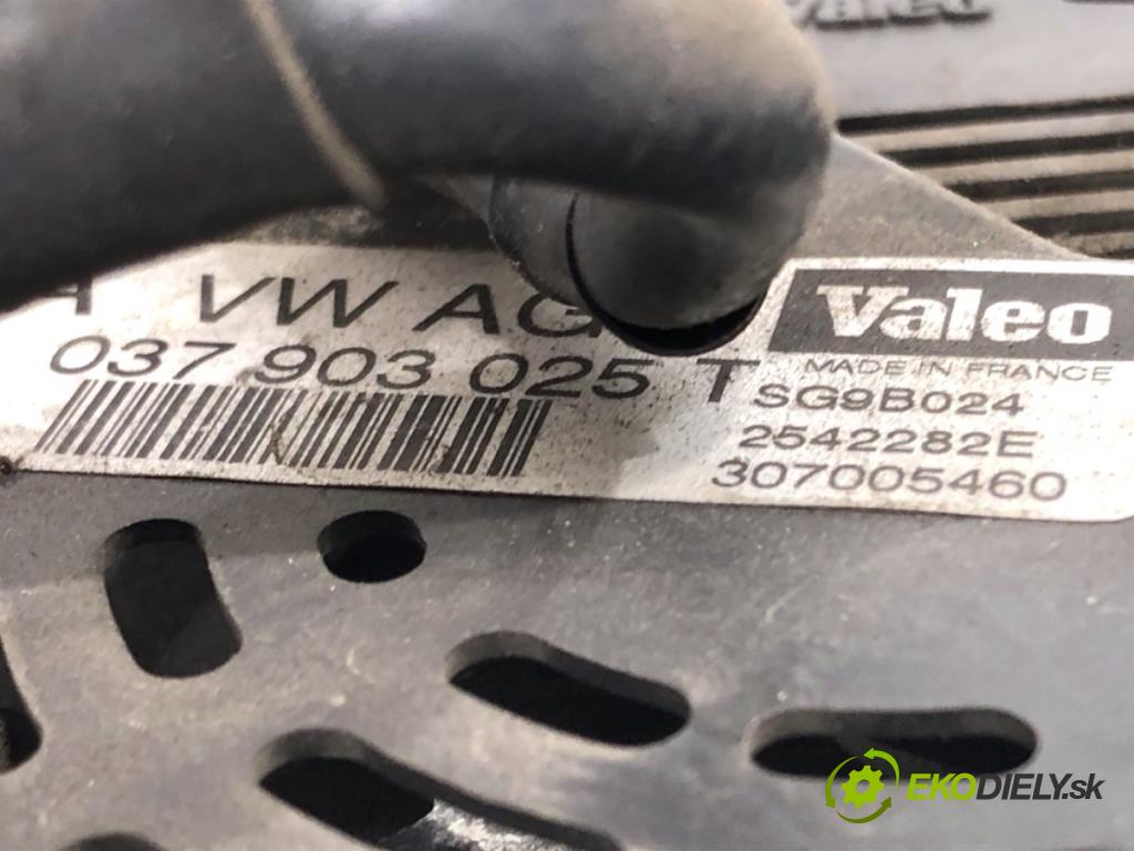 SEAT IBIZA III liftback 2008 63 kW 1.4 16V 1390 Alternátor 037903025T (Alternátor)