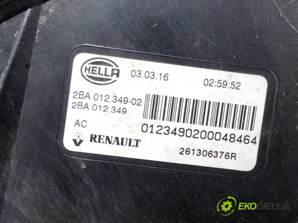 RENAULT MEGANE IV liftback 2016 151 kW 1.6 TCe 205 (B9MV) 1618 hmlové svetlo, hmlovka pravý přední část 261354958R