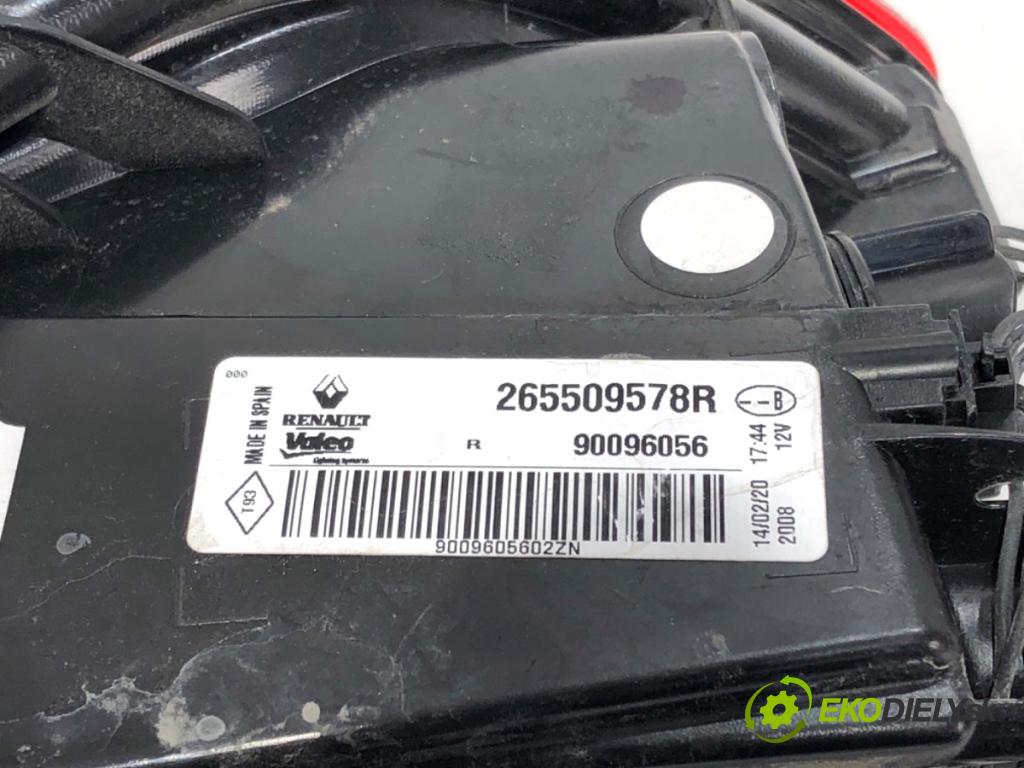 RENAULT MEGANE IV liftback 2016 151 kW 1.6 TCe 205 (B9MV) 1618 světlo pravý zadní část 265509578R