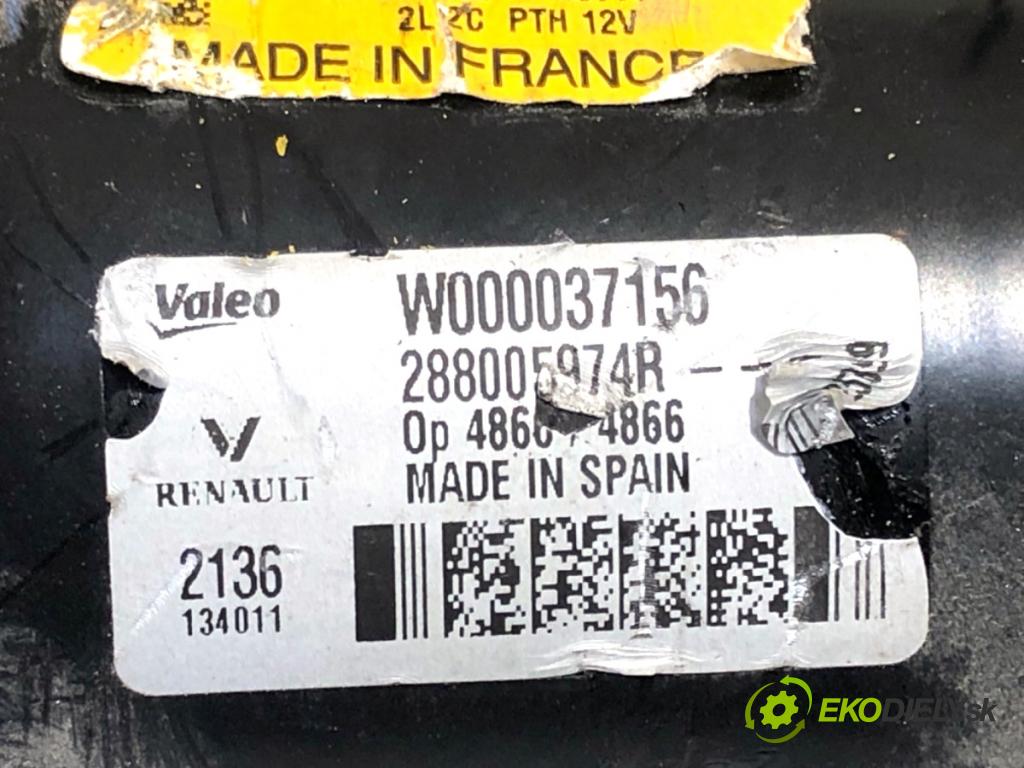 RENAULT MEGANE IV liftback 2016 151 kW 1.6 TCe 205 (B9MV) 1618 Mechanizmus stieračov predný 288005974R (Motorček stieračov predný)