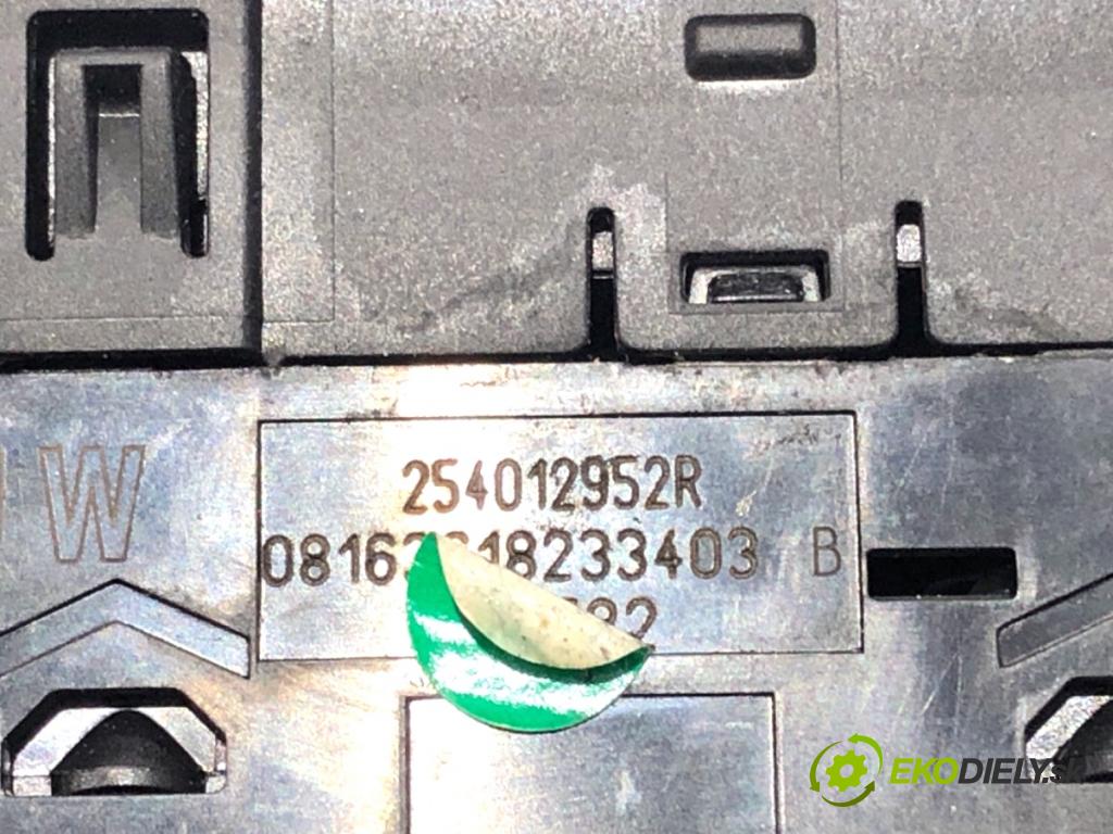 RENAULT MEGANE IV liftback 2016 151 kW 1.6 TCe 205 (B9MV) 1618 Prepínač okien 254012952R (Prepínacie páčky pod volantom)