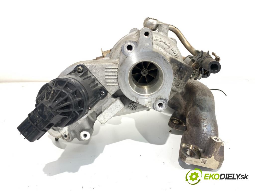 RENAULT MEGANE IV liftback 2016 151 kW 1.6 TCe 205 (B9MV) 1618 turbo 827388-0009 (Kompletní turbodmychadlo)