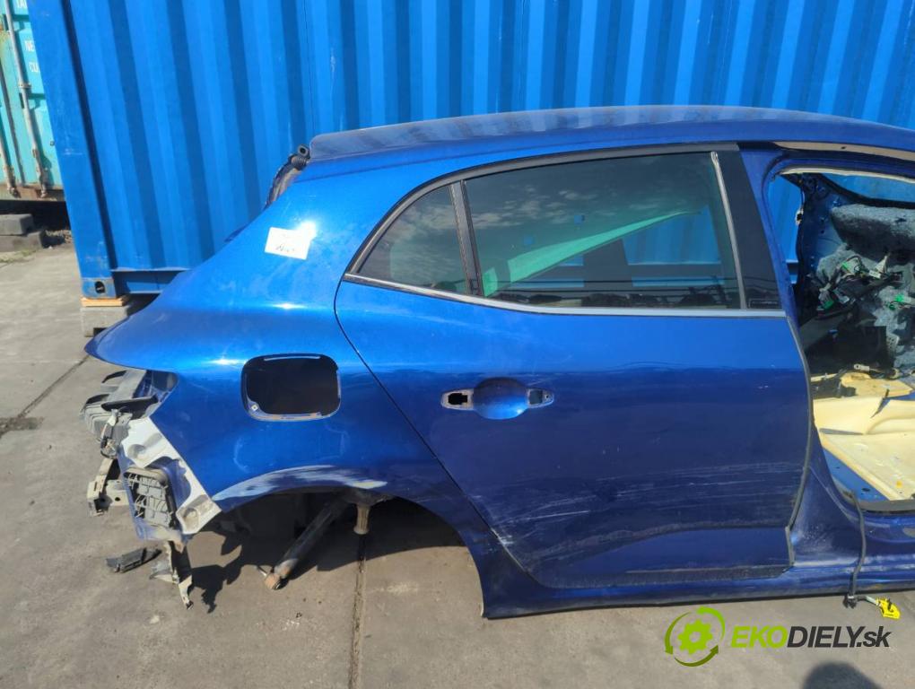 RENAULT MEGANE IV liftback 2016 151 kW 1.6 TCe 205 (B9MV) 1618 KAROSERIA ČTVRŤÁK blatník zadní část levý pravý práh střecha PODŁUŻNICA levý pravý