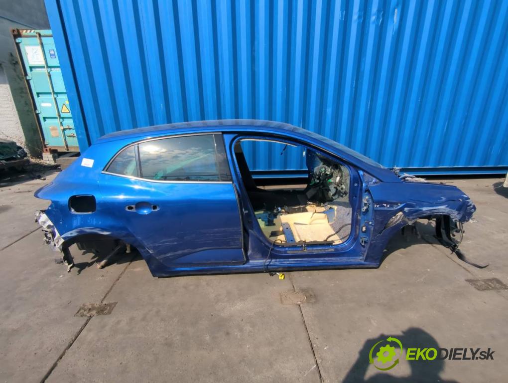 RENAULT MEGANE IV liftback 2016 151 kW 1.6 TCe 205 (B9MV) 1618 KAROSERIA ČTVRŤÁK blatník zadní část levý pravý práh střecha PODŁUŻNICA levý pravý