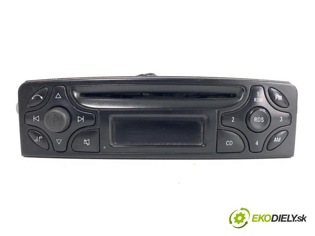 MERCEDES-BENZ CL203 coupe 2002 120 kW C 200 Kompressor (203.742) 1796 RADIO A2038201786 (Audio zariadenie)