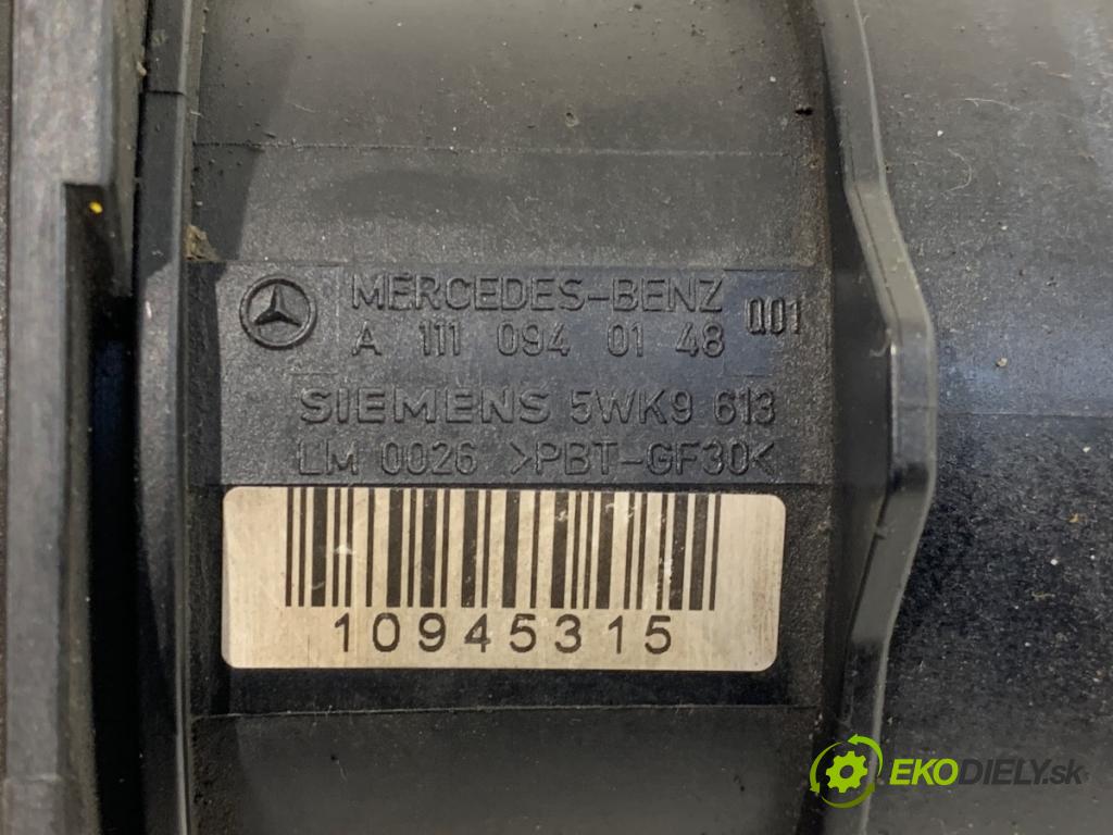 MERCEDES-BENZ CL203 coupe 2002 120 kW C 200 Kompressor (203.742) 1796 Váha vzduchu A1110940148 (Váha vzduchu)