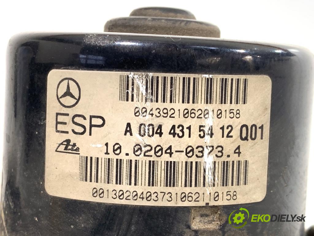 MERCEDES-BENZ CL203 coupe 2002 120 kW C 200 Kompressor (203.742) 1796 Pumpa ABS A0044315412 (Pumpa ABS)