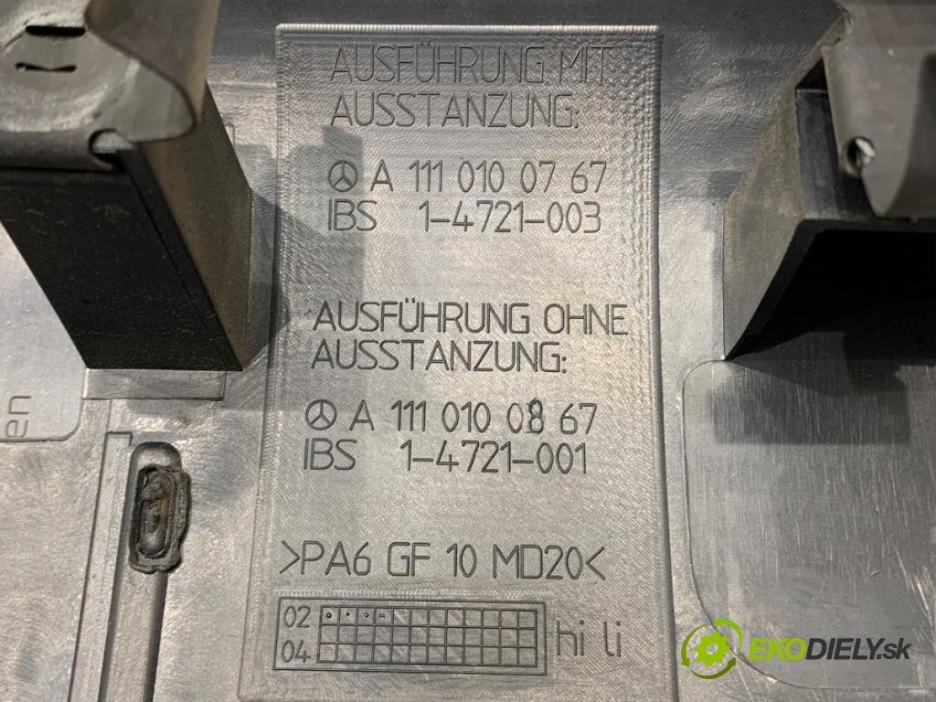 MERCEDES-BENZ CL203 coupe 2002 120 kW C 200 Kompressor (203.742) 1796 Kryt Motor A1110100767 (Kryt motora)