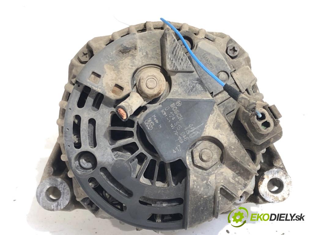 MERCEDES-BENZ CL203 coupe 2002 120 kW C 200 Kompressor (203.742) 1796 Alternátor 0124515046 (Alternátor)