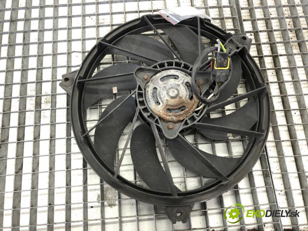 PEUGEOT 206 liftback 2006 80 kW 1.6 16V 1587 ventilátor chladiče  (Ventilátor)
