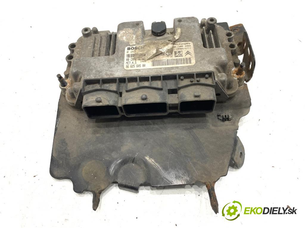 PEUGEOT 206 liftback 2006 80 kW 1.6 16V 1587 riadiaca jednotka Motor 9662560580 (Riadiaca jednotka)