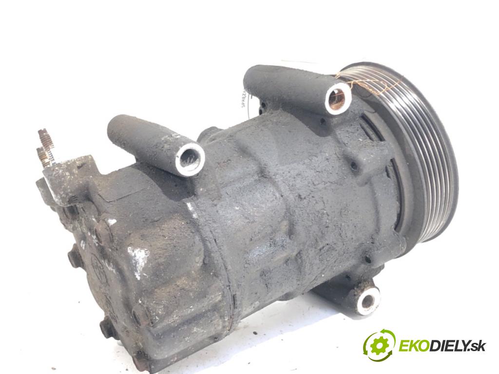PEUGEOT 206 liftback 2006 80 kW 1.6 16V 1587 Kompresor klimatizácie 9655191580 (Kompresor klimatizácie)